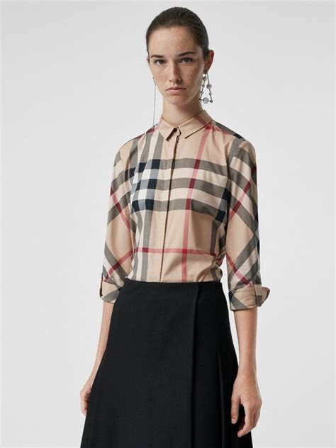 burberry women's shirts on sale.